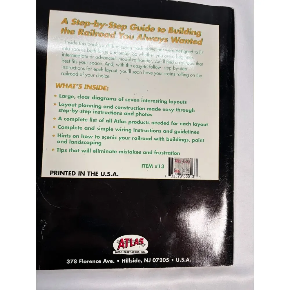 Atlas HO Scale Model Railroad Book Lot – Wiring, Layout Guides, Catalogs Manual